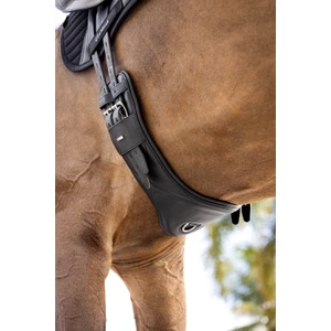 LeMieux Arika Contoured Dressage Girth  - Black in Black