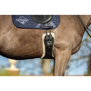 LeMieux Arika Simuwool Contoured Dressage Girth  - Black 