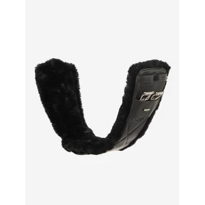 LeMieux Arika Simuwool Contoured Dressage Girth  - Black in Black