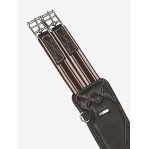LeMieux Arika Contoured Dressage Girth  - Brown in Brown
