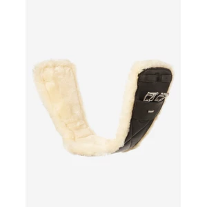 LeMieux Arika Simuwool Contoured Dressage Girth  - Brown in Brown