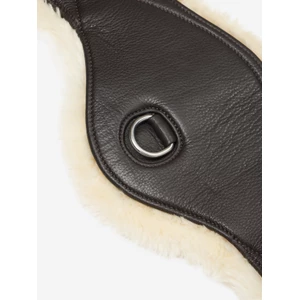 LeMieux Arika Simuwool Contoured Dressage Girth  - Brown in Brown