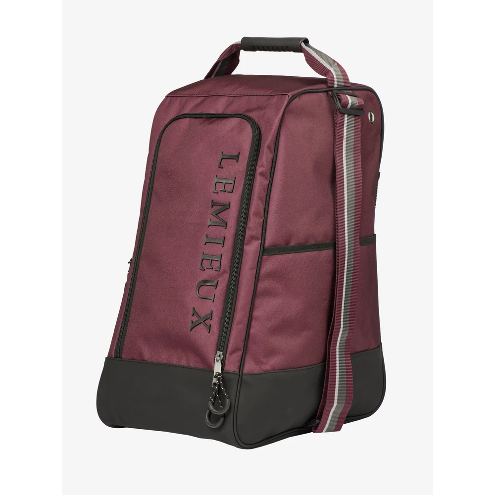LeMieux Elite Wellington Boot Bag  - Burgundy in Burgundy