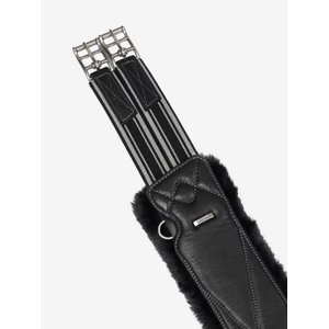 LeMieux Arika Simuwool Contoured Long Girth  - Black in Black