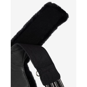 LeMieux Arika Simuwool Contoured Long Stud Girth  - Black 