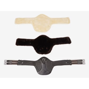 LeMieux Arika Simuwool Contoured Long Stud Girth  - Brown in Brown