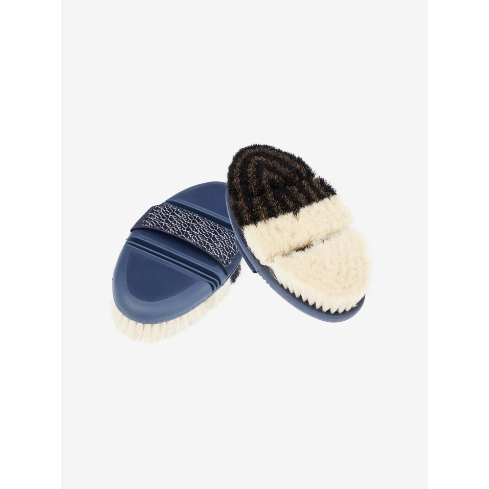 LeMieux Flexi Half & Half Finishing Brush  - Navy in Navy