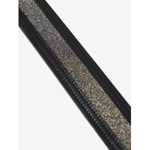 LeMieux Crystal Insert Belt  - Black in Black