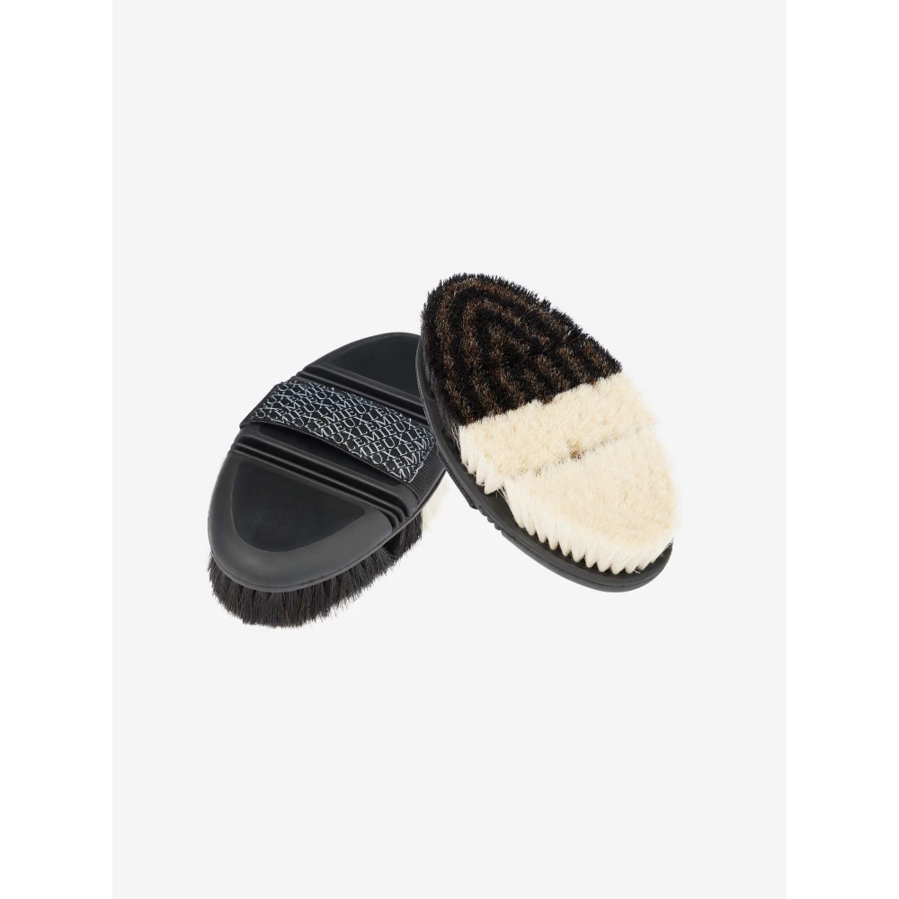 LeMieux Flexi Half & Half Finishing Brush  - Black in Black