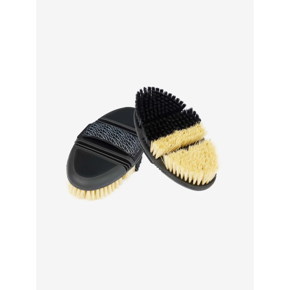 LeMieux Flexi Half & Half Grooming Brush  - Black in Black