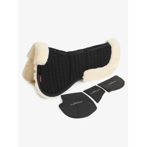LeMieux Merino+ ProSorb 3 Pocket Half Pad  - Black/Natural in Black/Natural