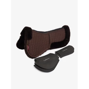 LeMieux Merino+ ProSorb 2 Pocket Half Pad  / - Brown in Brown