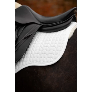 LeMieux Merino+ Half Lined GP Square  - White/Natural 