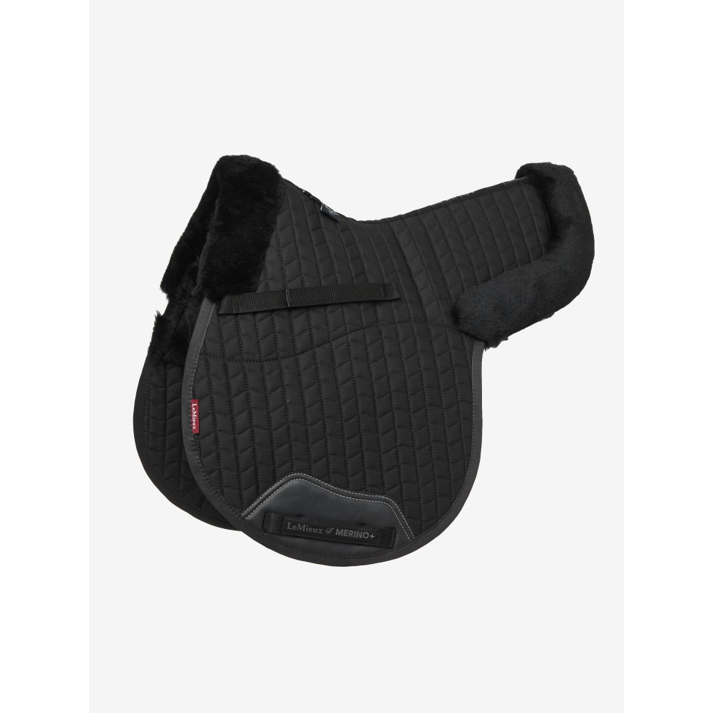 LeMieux Merino+ Half Lined GP Numnah / - Black