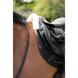 LeMieux Merino+ Half Lined GP Numnah  - Black/Natural 