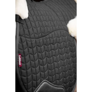 LeMieux Merino+ Half Lined GP Numnah  - Black/Natural in Black/Natural