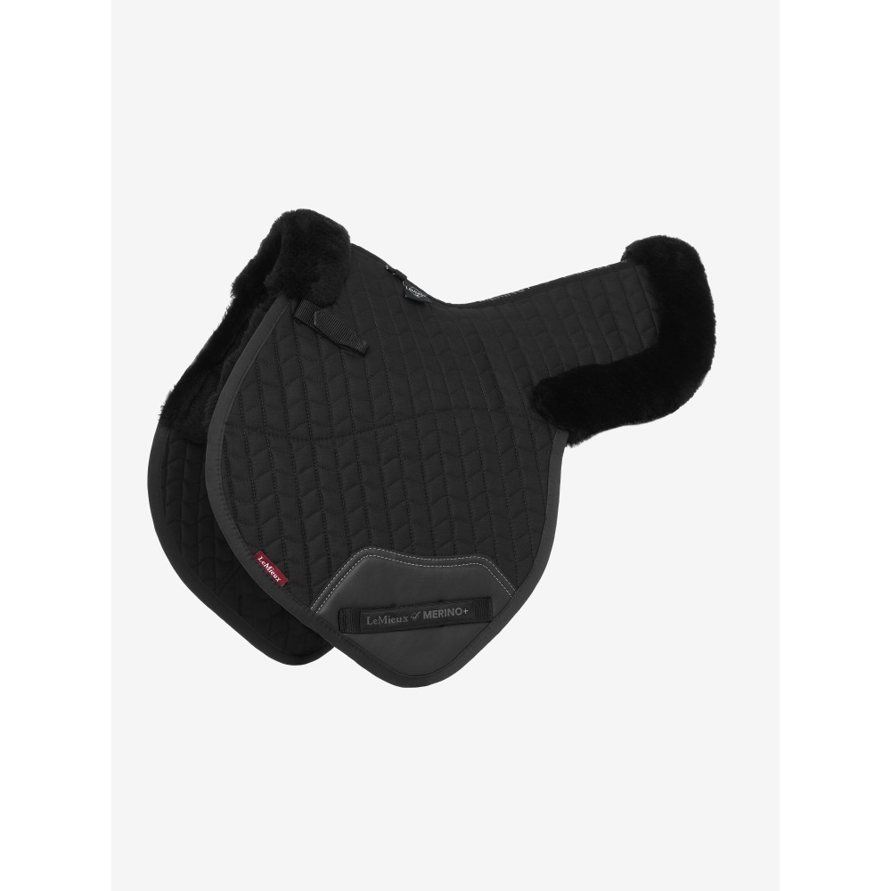 LeMieux Merino+ Half Lined Close Contact Numnah / - Black