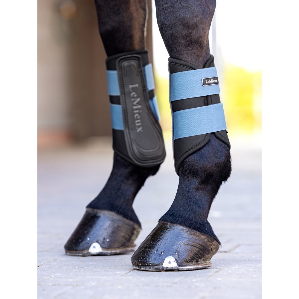 LeMieux Grafter Brushing Boot - Ice Blue