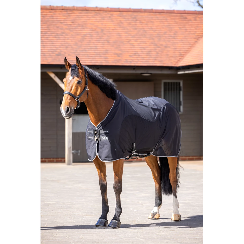 LeMieux Kudos Hybrid Cooler  - Black in Black
