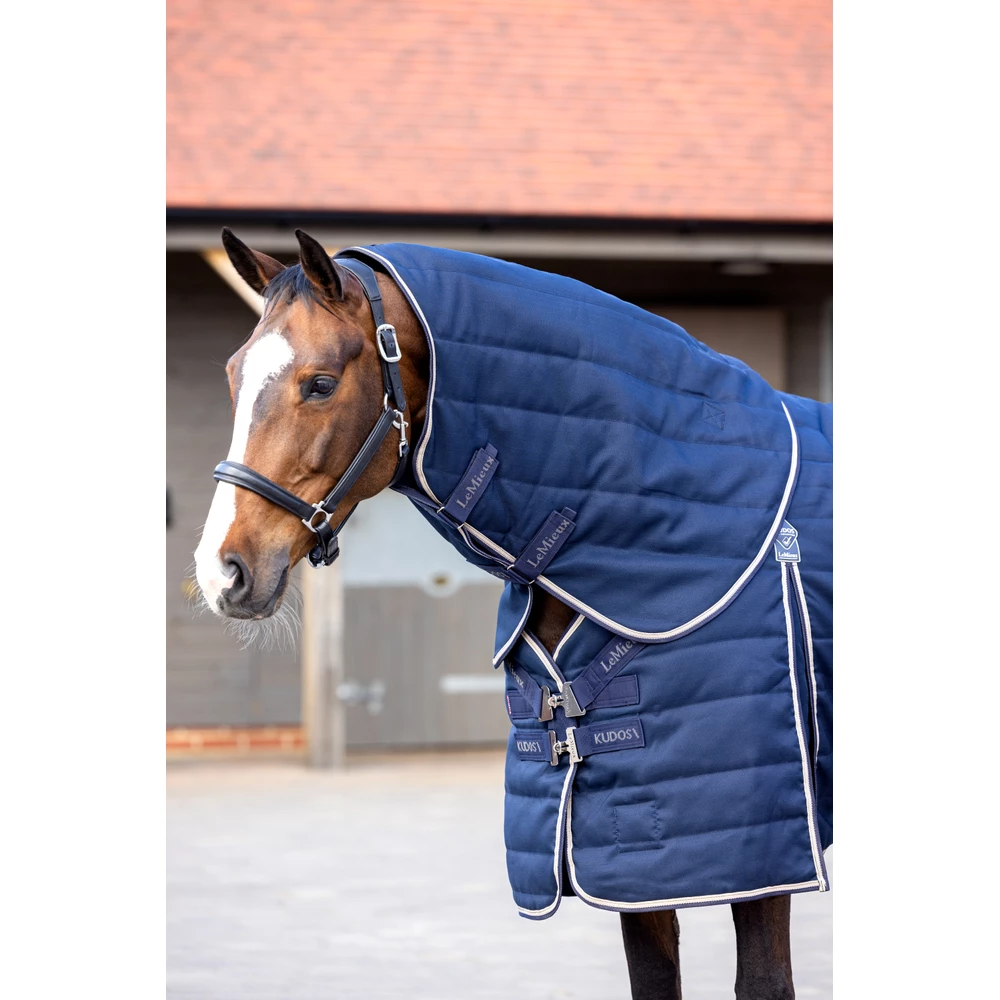 LeMieux Kudos Stable Neck Cover 200g  - Navy in Navy