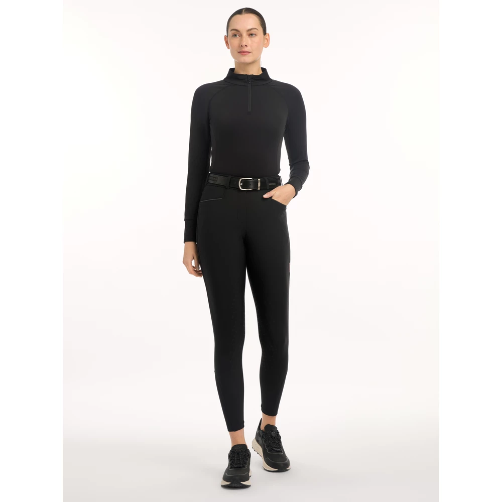 LeMieux Isabelle Full Seat Breeches  - Black in Black