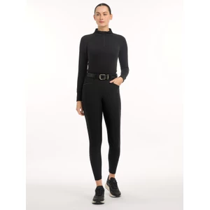 LeMieux Isabelle Full Seat Breeches  - Black in Black