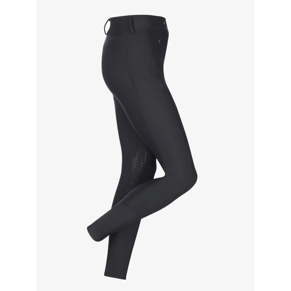 LeMieux Drytex Waterproof Breeches Knee Grip  - Black in Black