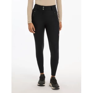 LeMieux Drytex Waterproof Breeches Knee Grip  - Black in Black