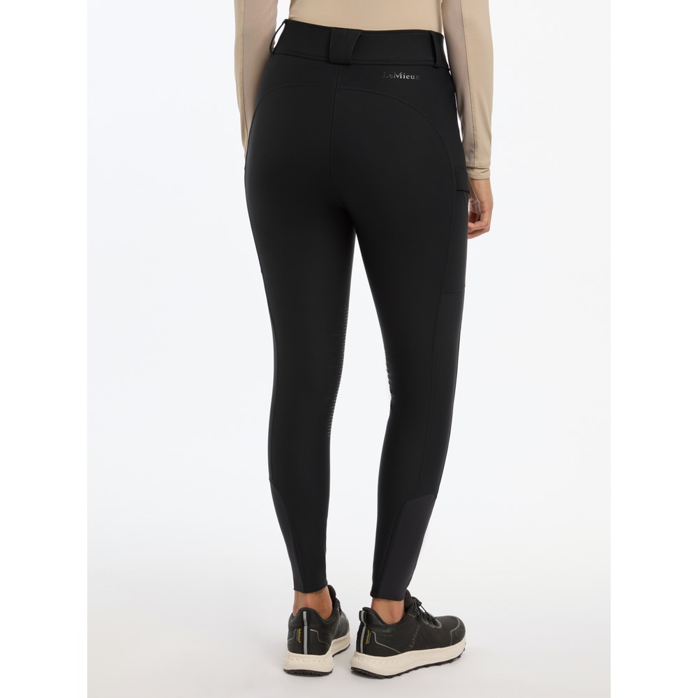 LeMieux Drytex Waterproof Breeches Knee Grip - Black