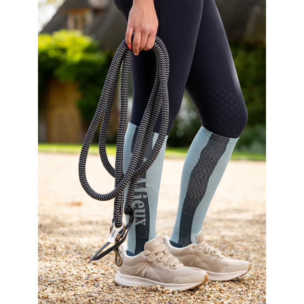 LeMieux Training Leadrope  - Navy/Grey in Navy/Grey