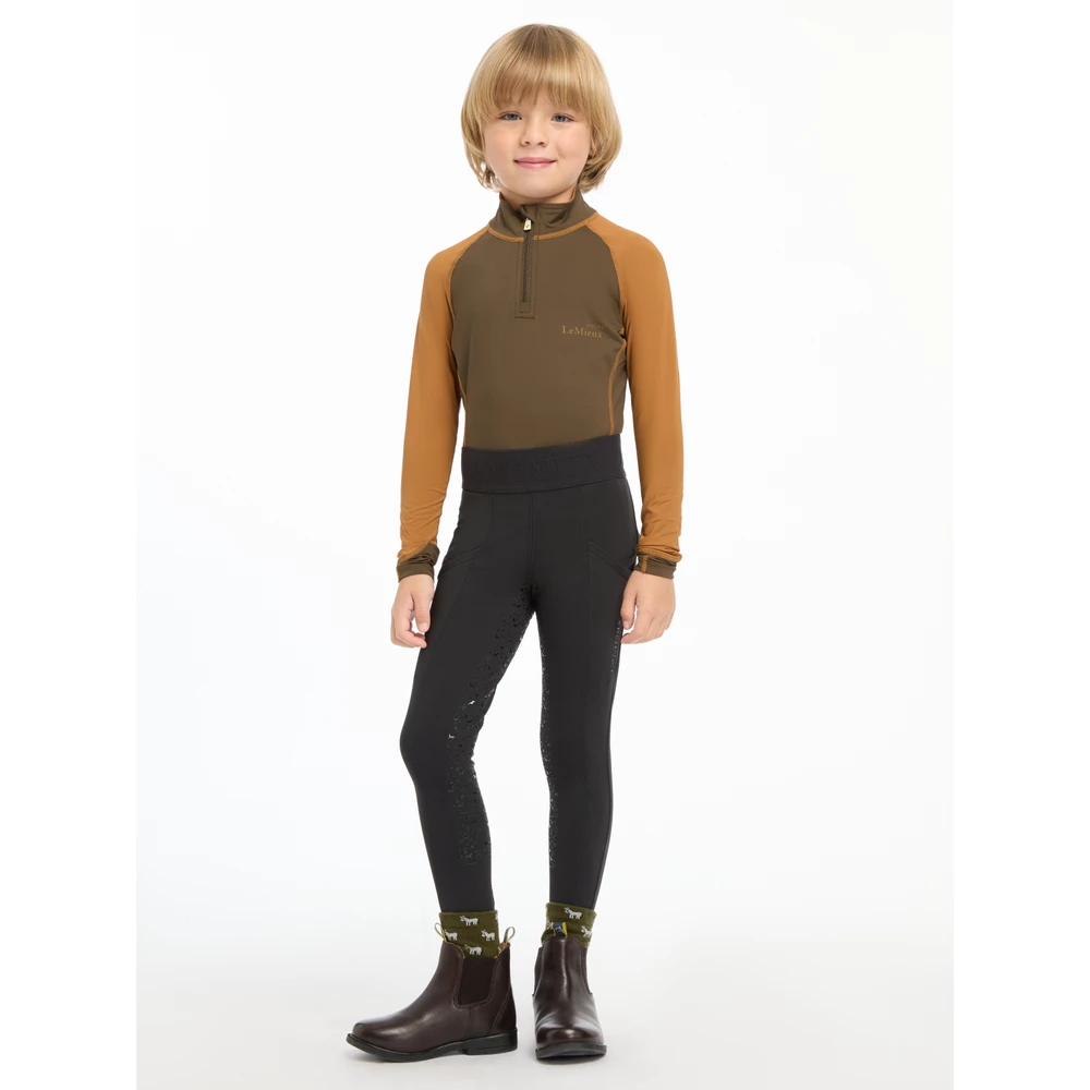 LeMieux Mini Pull Ons  - Black in Black