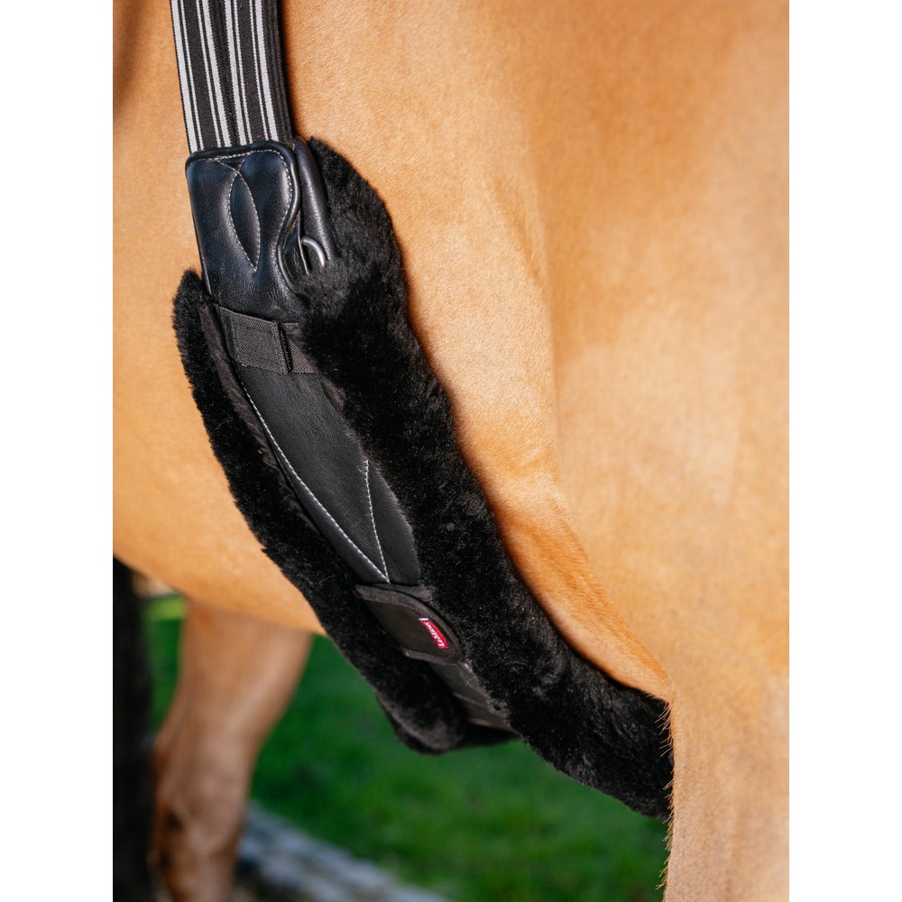 LeMieux Merino+ Anatomic Long Stud Girth Cover  - Black 