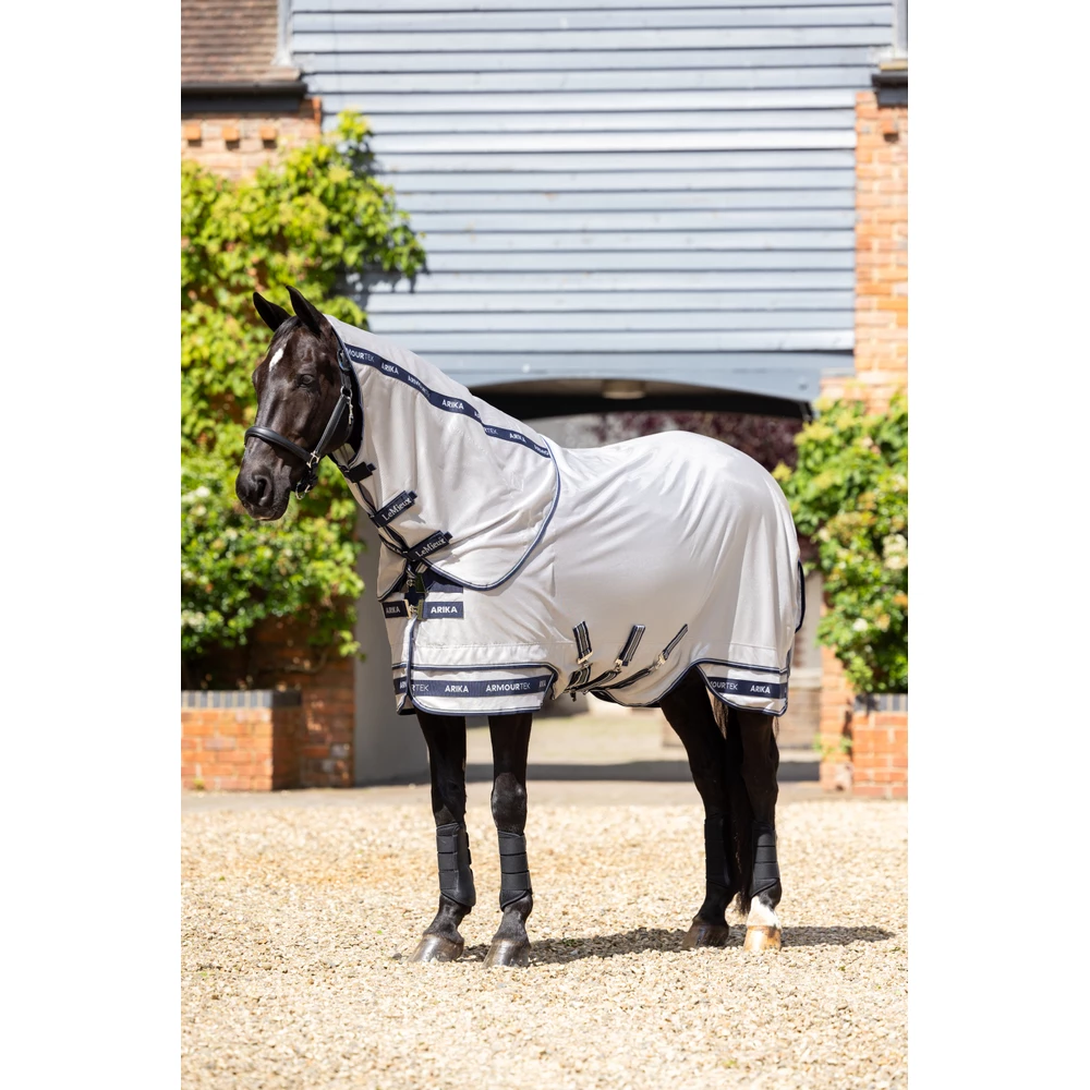 LeMieux Arika Armour-Tek Fly Rug - Grey in Grey