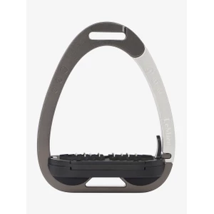 LeMieux Vector Control Stirrup - Carbon/Silver in Carbon/Silver