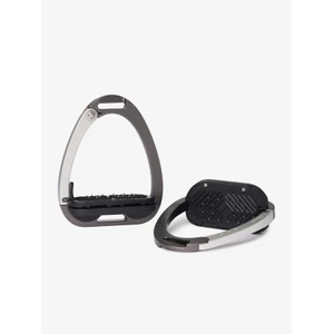 LeMieux Vector Balance Stirrup  - Carbon/Silver in Carbon/Silver