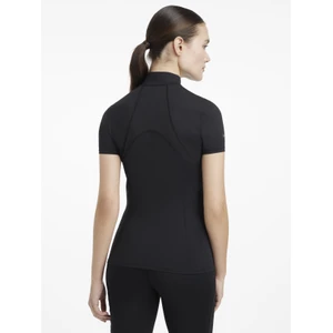 LeMieux Mia Mesh Short Sleeve Base Layer  - Black in Black