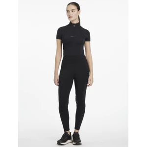 LeMieux Lydia Mesh Leggings  - Black in Black