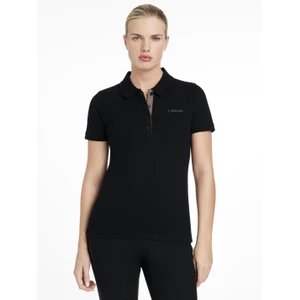 LeMieux Classique Polo Shirt  - Black in Black
