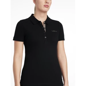 LeMieux Classique Polo Shirt  - Black in Black
