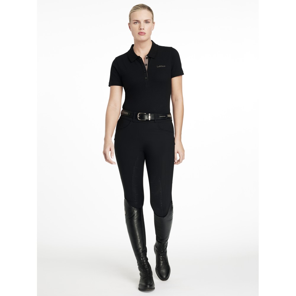 LeMieux Classique Polo Shirt - Black