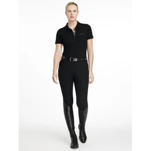 LeMieux Classique Polo Shirt  - Black in Black
