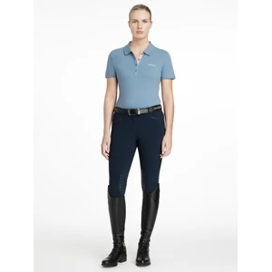 LeMieux Classique Polo Shirt  - Ice Blue in Ice Blue