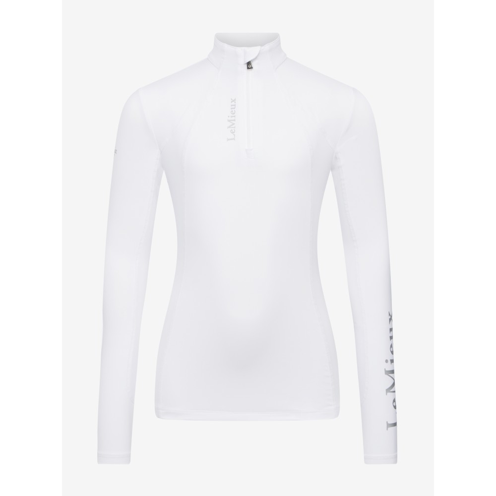 LeMieux Young Rider Classique Base Layer - White