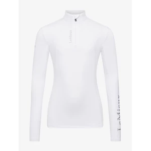 LeMieux Young Rider Classique Base Layer  - White in White