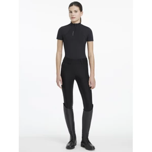 LeMieux Young Rider Classique Short Sleeve Base Layer  - Black in Black