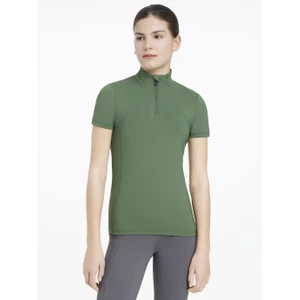 LeMieux Young Rider Classique Short Sleeve Base Layer  - Hunter Green 