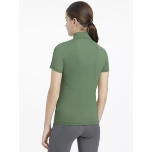 LeMieux Young Rider Classique Short Sleeve Base Layer  - Hunter Green in Hunter Green