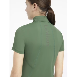 LeMieux Young Rider Classique Short Sleeve Base Layer  - Hunter Green in Hunter Green