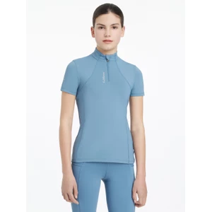 LeMieux Young Rider Classique Short Sleeve Base Layer  - Ice Blue in Ice Blue