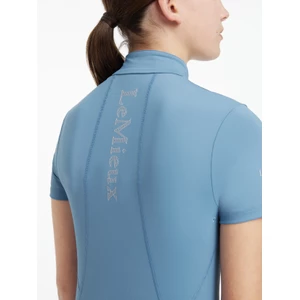 LeMieux Young Rider Classique Short Sleeve Base Layer  - Ice Blue in Ice Blue